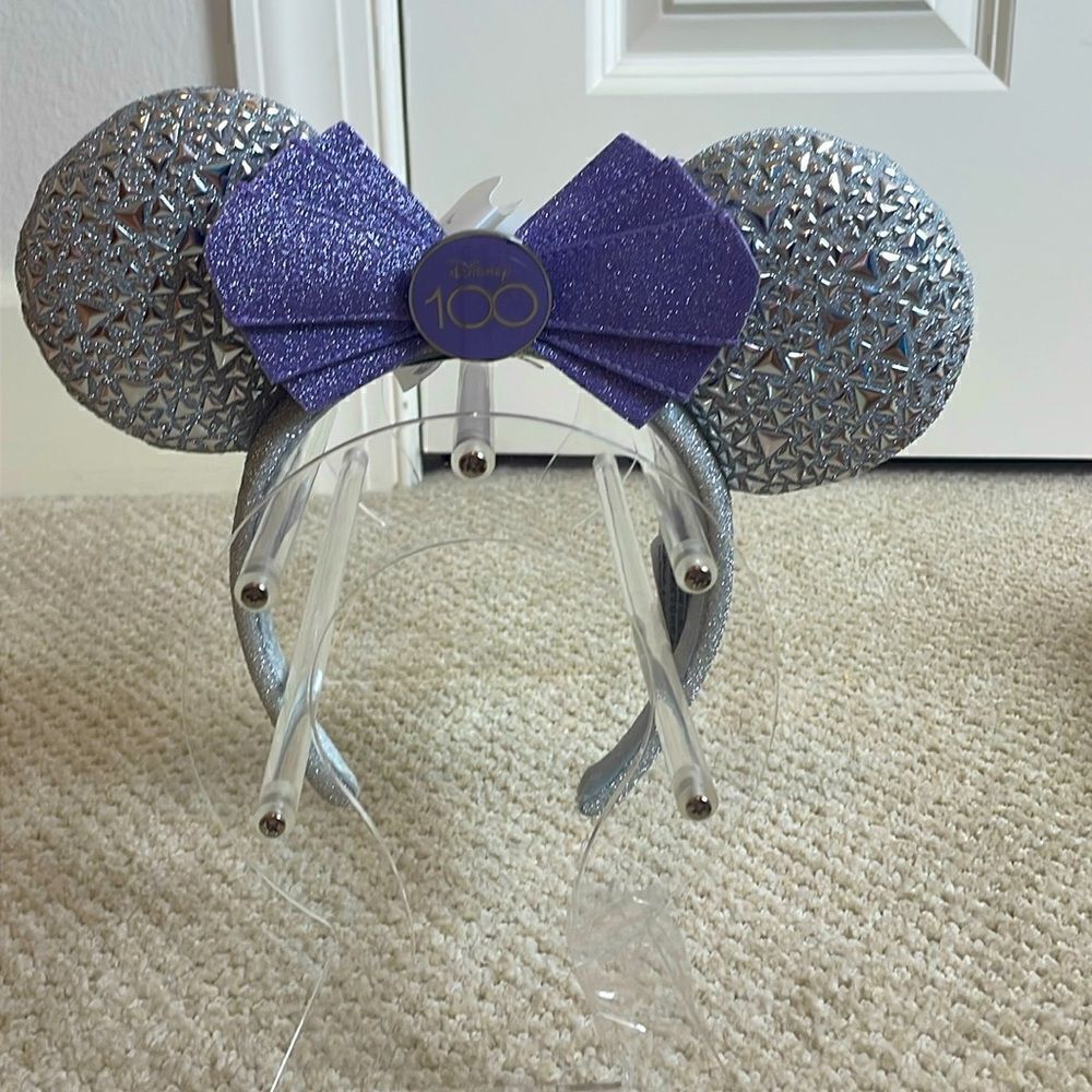 NWT Disney Parks Disney 100th Anniversary Minnie Mouse Ear Headband